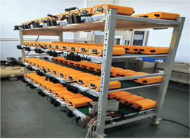 Angel Fluid Aging rack